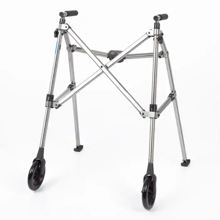 Comfort Plus Walker Yürüteç | 2 Tekerlekli Alüminyum Gövde, Katlanabilir ve Ayarlanabilir KY918L