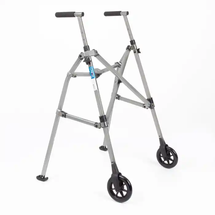 Comfort Plus Walker Yürüteç | 2 Tekerlekli Alüminyum Gövde, Katlanabilir ve Ayarlanabilir KY918L
