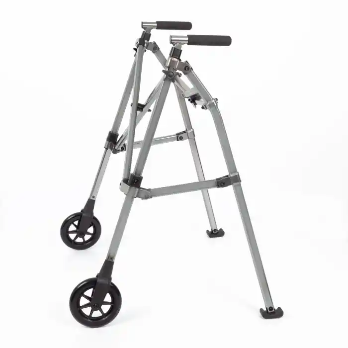 Comfort Plus Walker Yürüteç | 2 Tekerlekli Alüminyum Gövde, Katlanabilir ve Ayarlanabilir KY918L