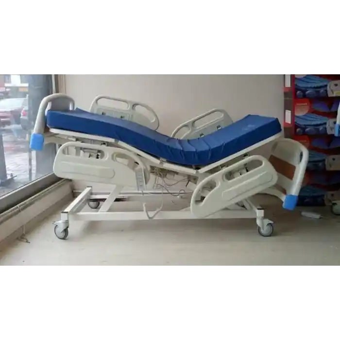 Full ABS 4 Motorlu Hasta Karyolası | Trendelenburg Özellikli, Konforlu ve Dayanıklı Yatak Sistemi