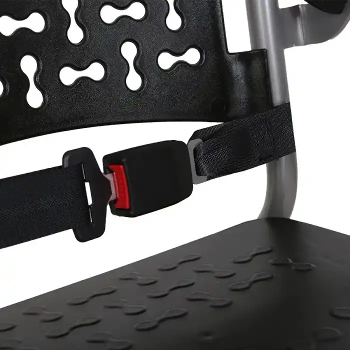 Golfi Hastane Tekerlekli Sandalye | Dayanıklı Çelik Gövde ve Serum Askılı Model G506