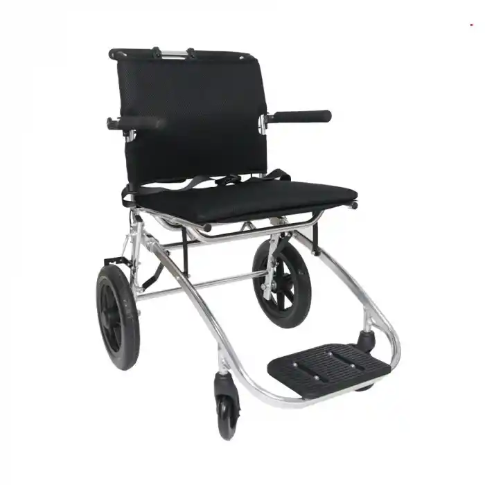 Golfi Alüminyum Tekerlekli Sandalye | Katlanabilir Hafif Transfer Modeli G509