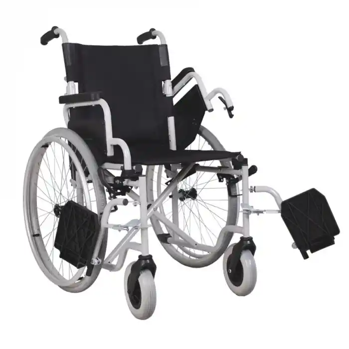 Golfi Standart Manuel Tekerlekli Sandalye | Farklı Oturum Genişliği, PU Tekerlek, Çelik Gövde G130Y