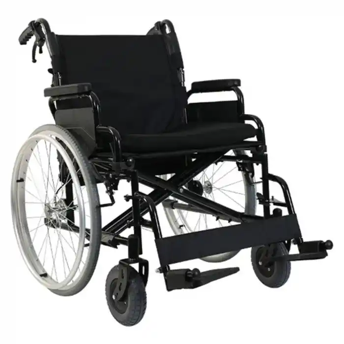 Golfi Standart Manuel Tekerlekli Sandalye | Katlanabilir, PU Dolgu Arka Tekerli G135