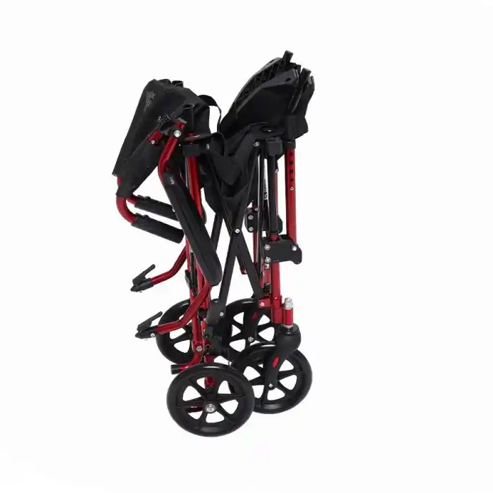 Golfi Alüminyum Tekerlekli Sandalye | Katlanabilir Yapı ve Refakatçi Fren Sistemi G505