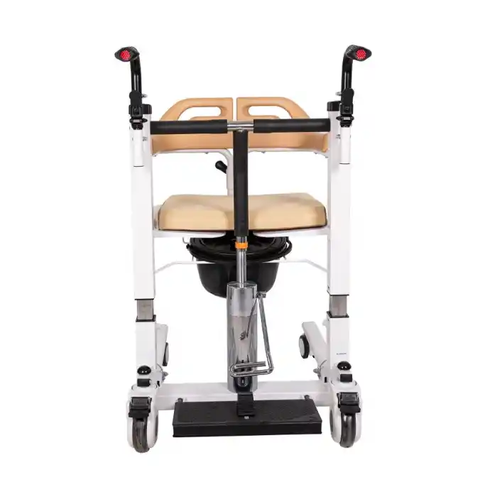 Golfi Hidrolik Klozetli Transfer Sandalyesi | Ergonomik Yükseklik Ayarı ve Konfor G560