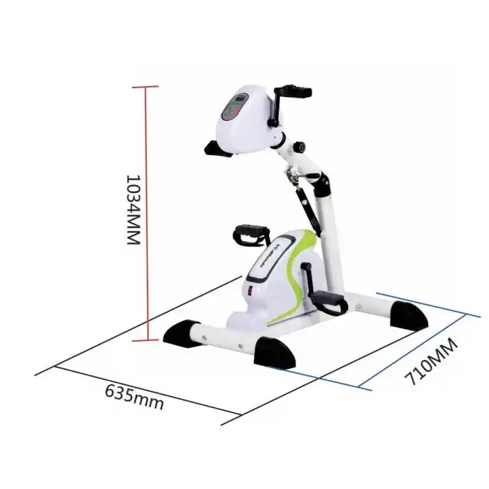 Hem El Hem Ayak Çift Pedallı Elektrikli Egzersiz Bisikleti | Çift Yönlü Rehabilitasyon MAXİ0146