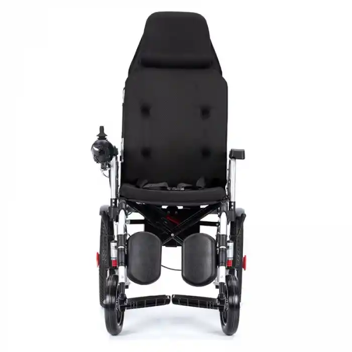 Jetty Akülü Tekerlekli Sandalye | Yüksek Sırt Destekli Dayanıklı Mobilite Çözümü JT-124