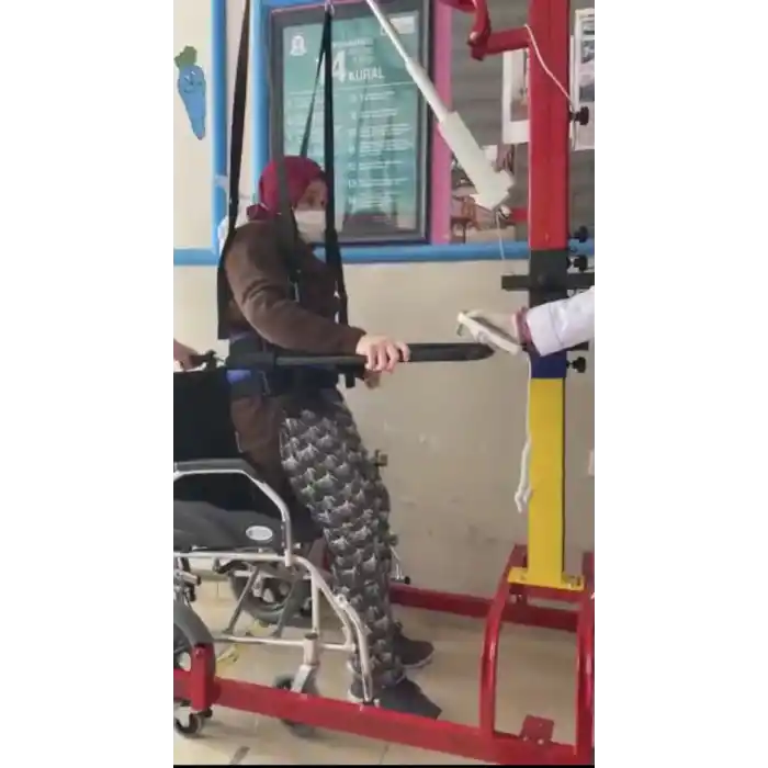 Motorlu Kumandalı Kişisel Yürüyüş Robotu | Engelli Lift, Uzay Terapi ve Denge Egzersiz Sistemi