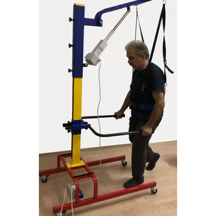 Motorlu Kumandalı Kişisel Yürüyüş Robotu | Engelli Lift, Uzay Terapi ve Denge Egzersiz Sistemi