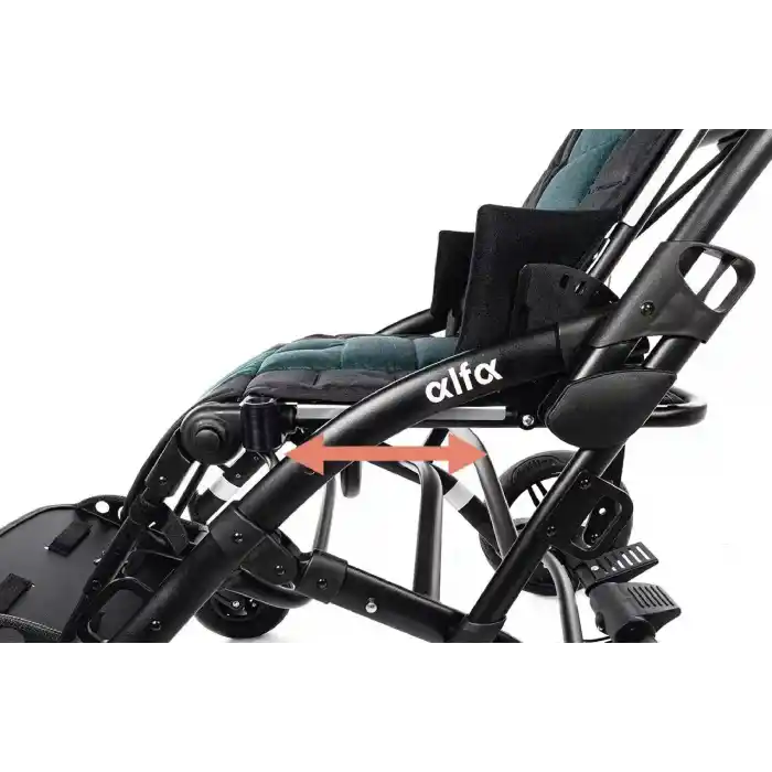 Mywam Alfa Engelli Çocuk Puseti | Ayarlanabilir Sırtlık ve Oturma Derinliği, Pelotlu Ergonomik Tasarım