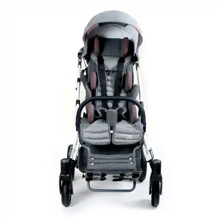 Mywam Grizzly Engelli Çocuk Puseti | Çift Yönlü Montaj, Yatar Sırtlık, Tam Destekli Sistemli 45 kg Taşıma Kapasiteli