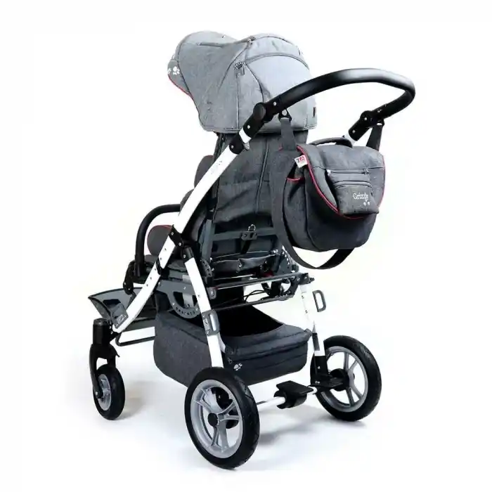 Mywam Grizzly Engelli Çocuk Puseti | Çift Yönlü Montaj, Yatar Sırtlık, Tam Destekli Sistemli 45 kg Taşıma Kapasiteli