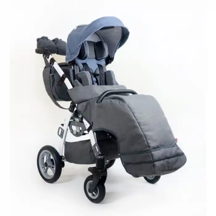 Mywam Grizzly Engelli Çocuk Puseti Full Aksesuarlı | Yatar Sırtlık, Çift Yönlü Montaj, 45 kg Taşıma Kapasiteli