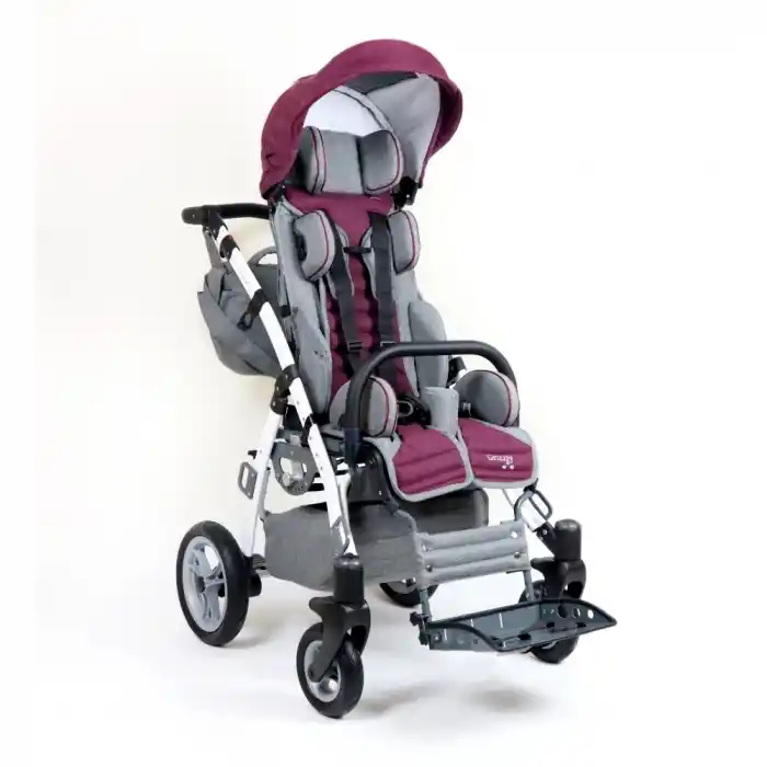 Mywam Grizzly Engelli Çocuk Puseti Full Aksesuarlı | Yatar Sırtlık, Çift Yönlü Montaj, 45 kg Taşıma Kapasiteli