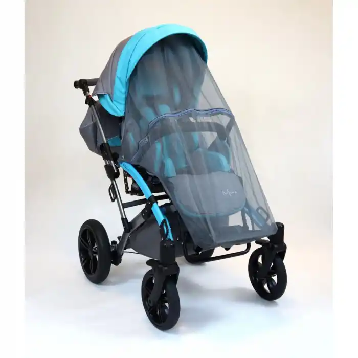 Mywam Mewa Full Aksesuarlı Engelli Çocuk Puseti | 8 Parça Donanım, Ayarlanabilir Koltuk ve Sırtlık, Katlanabilir Çift Parçalı Puseti