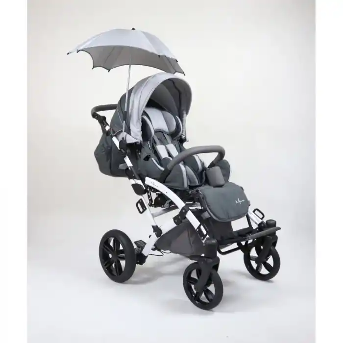 Mywam Mewa Full Aksesuarlı Engelli Çocuk Puseti | 8 Parça Donanım, Ayarlanabilir Koltuk ve Sırtlık, Katlanabilir Çift Parçalı Puseti