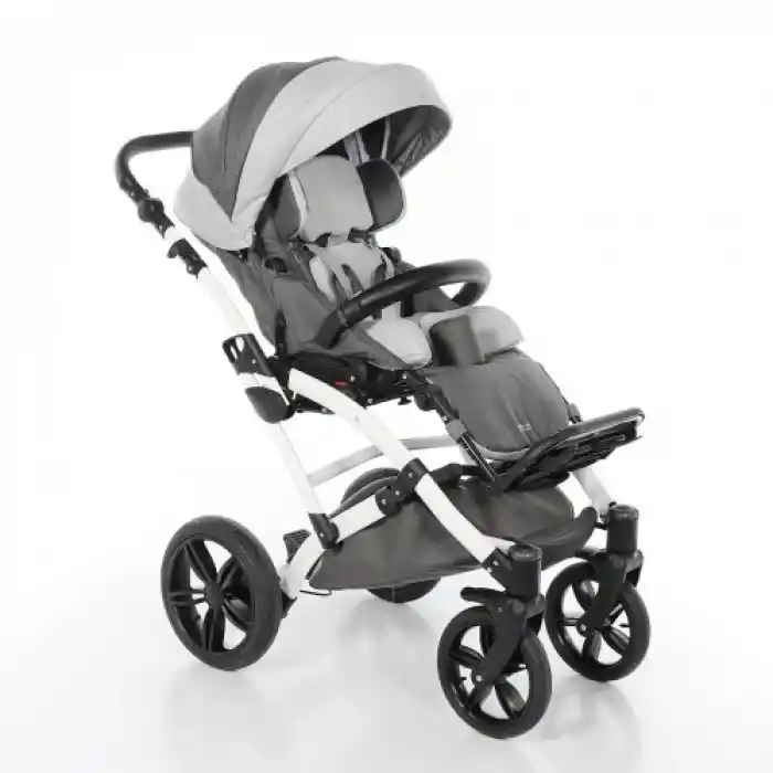 Mywam Mouse Engelli Çocuk Puseti | Tilt Özellikli, Şok Emicili Tekerlekler, Ayarlanabilir Oturma Sistemli, Full Destekli Puseti