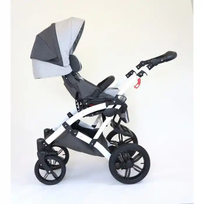 Mywam Mouse Full Aksesuarlı Engelli Çocuk Puseti | Tilt Özellikli, 8 Parça Aksesuar Dahil, Amortisörlü Tekerlekli ve Katlanabilir Puseti