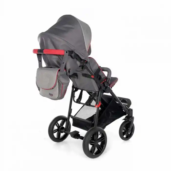 Mywam Zefir Engelli Çocuk Puseti | Hafif ve Katlanabilir Tasarım, Ayarlanabilir Sırtlık-Ayaklık, Dolgu Tekerli, Full Destekli Puseti