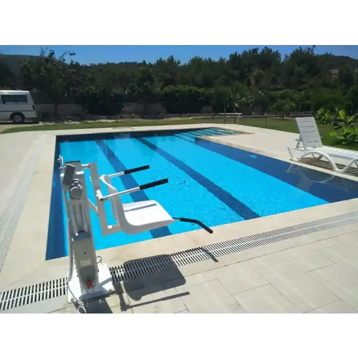 Nart Pool Engelli Havuz Asansörü | Yerli İmalat, Paslanmaz Gövde ve 150 Kg Taşıma Kapasitesi