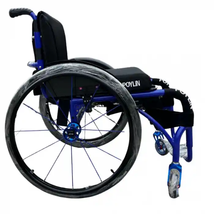 Poylin Aktif Tekerlekli Sandalye | Hafif Alüminyum Şase, Kişiye Özel Tasarım, 120 Kg Taşıma Kapasiteli P150