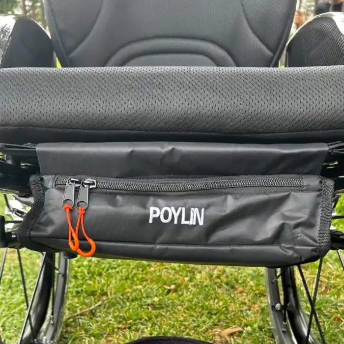 Poylin Aktif Tekerlekli Sandalye Titanyum | Kişiye Özel Süper Hafif Tasarım, Dolgu Tekerlekli P153