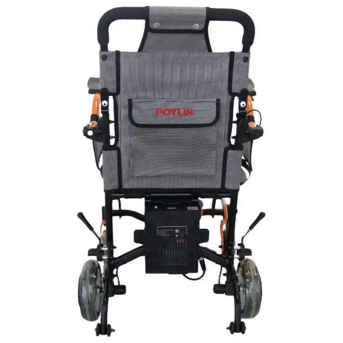 Poylin Akülü Tekerlekli Sandalye | Katlanabilir Şase, Uzaktan Kumandalı, 18 kg Ağırlık P204