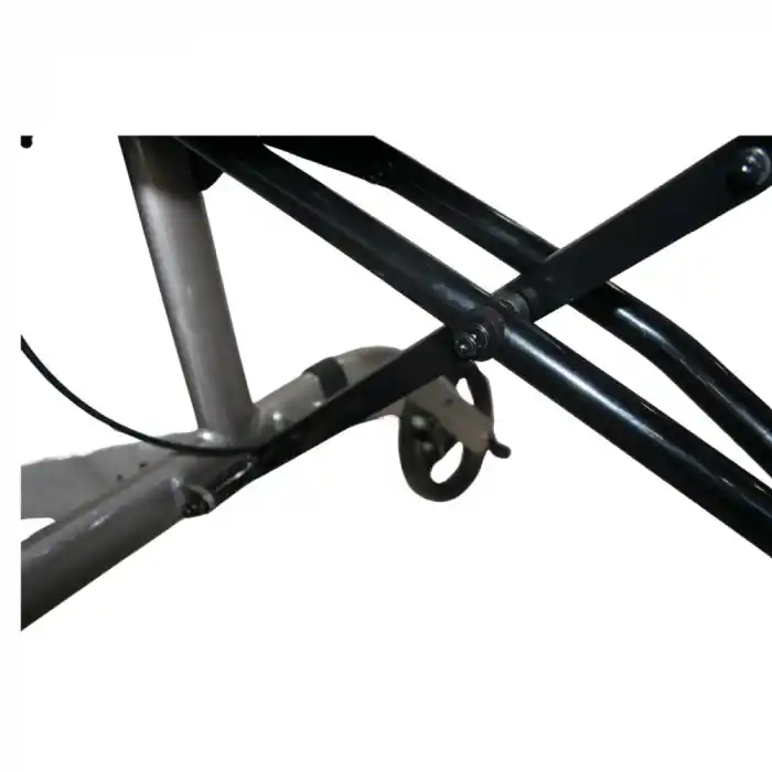 Poylin Pedallı (Ayaklı) Rolatör | Tekerlekli Sandalyeye Dönüşebilen Yapı, Çift Yönlü Oturma Alanı, Baston Tutuculu P777P