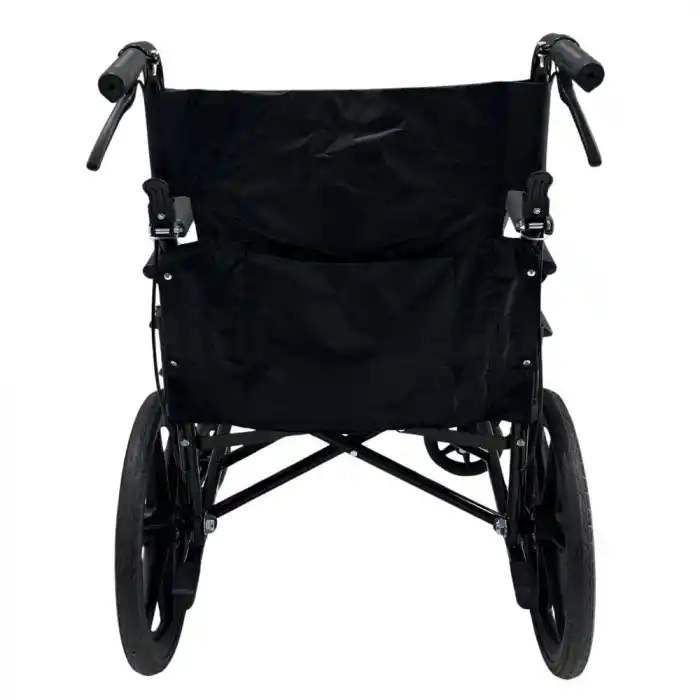 Poylin Refakatçi Tekerlekli Sandalye | Katlanabilir Çelik Gövde, Refakatçi Frenli, Hafif ve Kompakt Yapılı P805