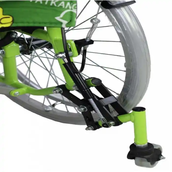 Poylin Tekerlekli Çocuk Sandalyesi | Katlanır Alüminyum Ve Refakatçi Frenli, Anti-Tipper, 12 Kg P981