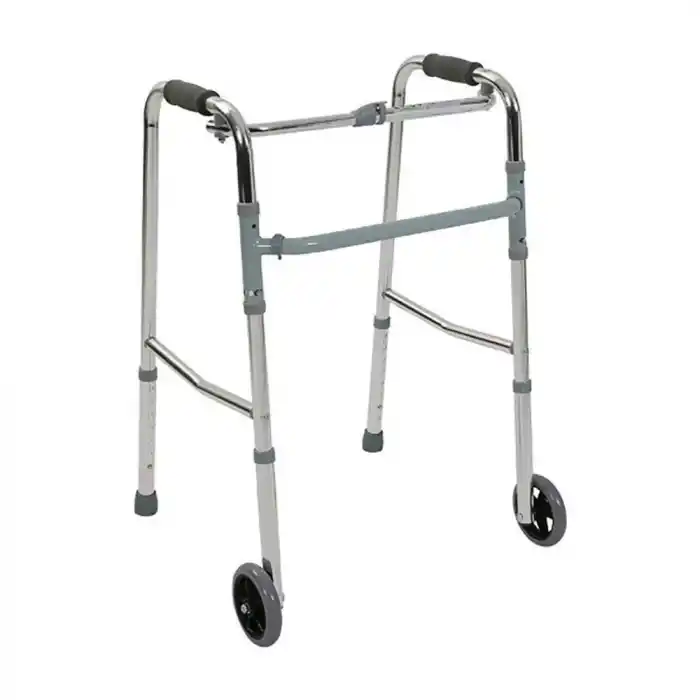 Loco Alüminyum Tekerlekli Yürüteç | Sağlam ve Hafif Tasarımıyla Yaşlılar İçin Güvenli ve Katlanabilir Yürüme Yardımcısı PR-441