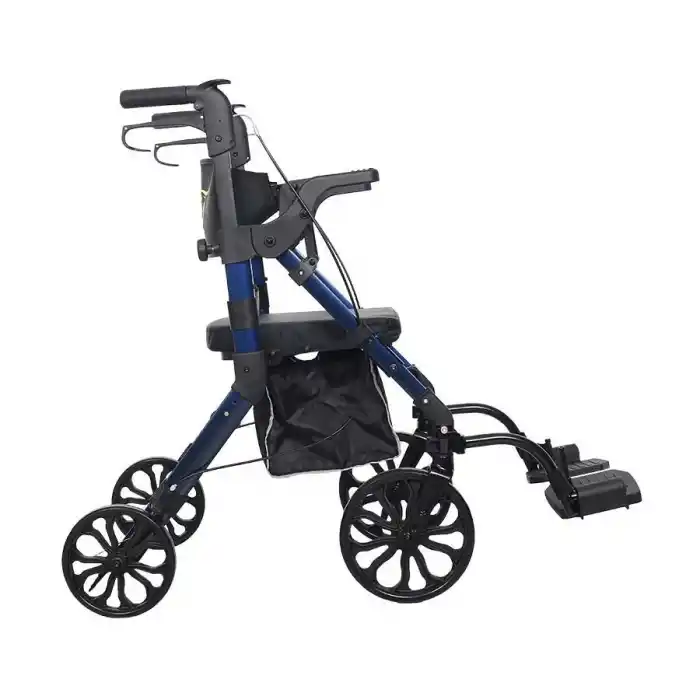 Loco Wheelator Alüminyum Rollator | Katlanabilir Yapısı, Güvenli Fren Sistemi ve Yüksek Taşıma Kapasitesiyle Konforlu Mobilite Desteği PR-898