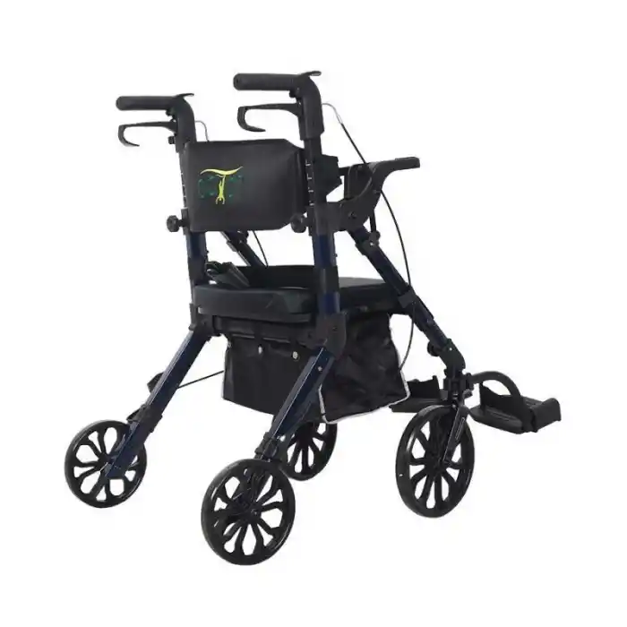 Loco Wheelator Alüminyum Rollator | Katlanabilir Yapısı, Güvenli Fren Sistemi ve Yüksek Taşıma Kapasitesiyle Konforlu Mobilite Desteği PR-898