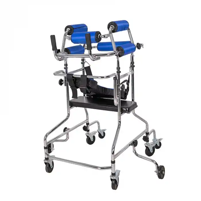 Loco Alüminyum Hemiplegia Rollator Yürüteç | Hemipleji Hastaları İçin Güvenli, Ergonomik ve Katlanabilir Mobilite Yardımcısı PR-900