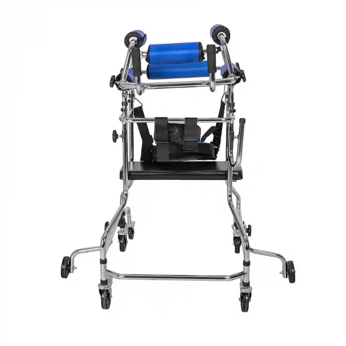 Loco Alüminyum Hemiplegia Rollator Yürüteç | Hemipleji Hastaları İçin Güvenli, Ergonomik ve Katlanabilir Mobilite Yardımcısı PR-900