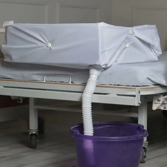 Pratik Baş Yıkama Havuzu | Yatağa Bağımlı Hastalar İçin Su Geçirmez ve Baş Destekli