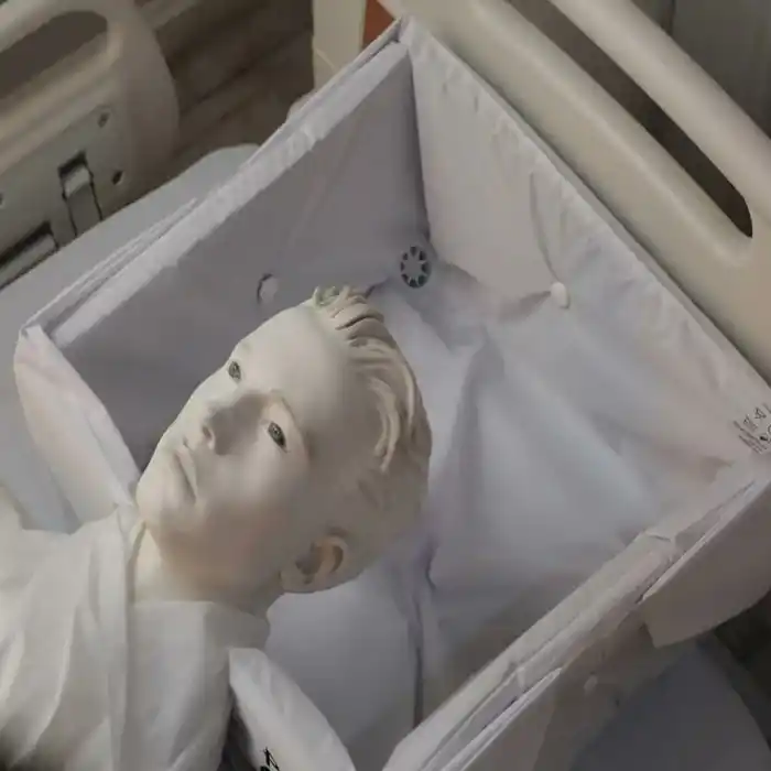 Pratik Baş Yıkama Havuzu | Yatağa Bağımlı Hastalar İçin Su Geçirmez ve Baş Destekli