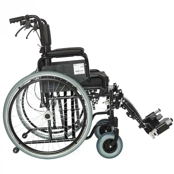 Römer Baldır Destekli Manuel Tekerlekli Sandalye | Ayarlanabilir Katlanabilir Gövde Yapısı R221B