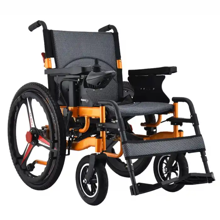 Respirox Akülü Tekerlekli Sandalye | 24 Arka Tekerlekli, Katlanabilir, Hafif Model BC-EA8009