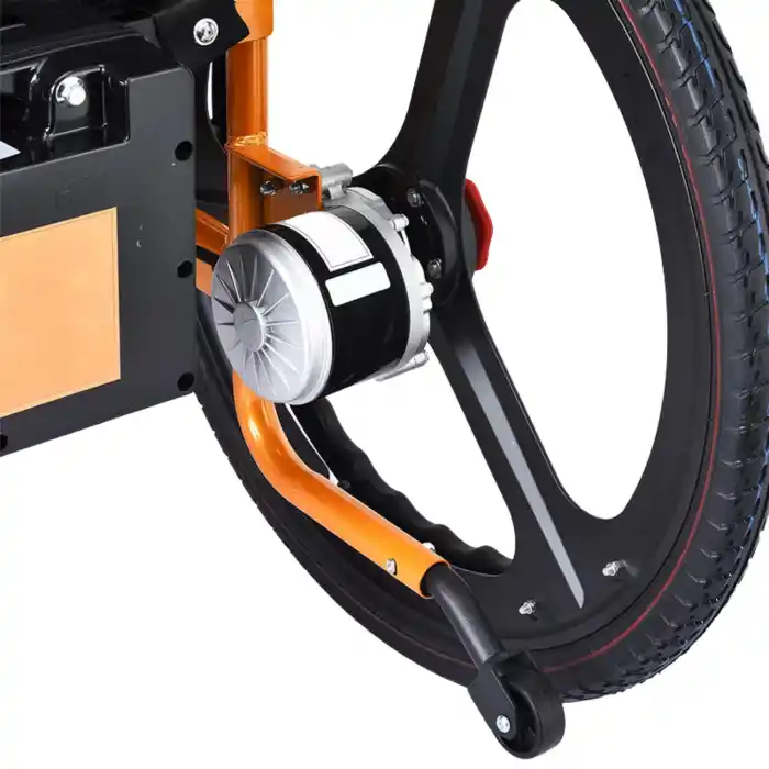 Respirox Akülü Tekerlekli Sandalye | 24 Arka Tekerlekli, Katlanabilir, Hafif Model BC-EA8009