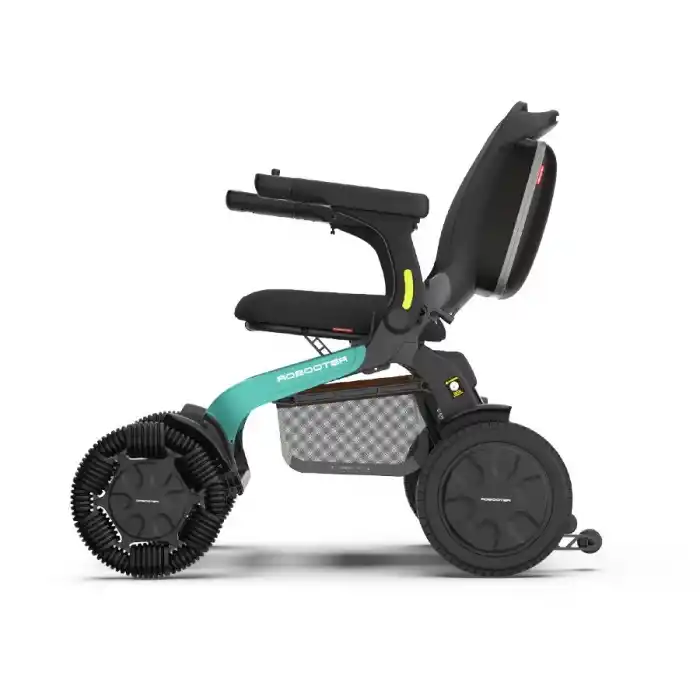 Robooter Akülü Tekerlekli Sandalye | Gelişmiş 10 km/h Hız, Ergonomik Yapı ve 23 km Menzilli Konforlu Kullanım E60 PRO A