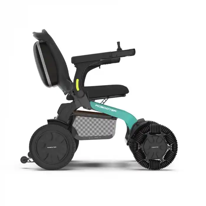 Robooter Akülü Tekerlekli Sandalye | Gelişmiş 10 km/h Hız, Ergonomik Yapı ve 23 km Menzilli Konforlu Kullanım E60 PRO A