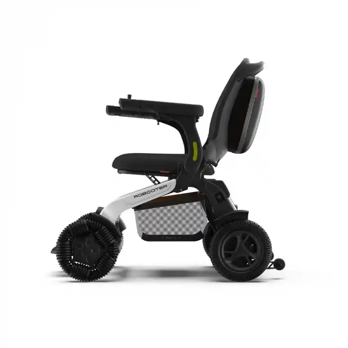 Robooter Akülü Tekerlekli Sandalye | Katlanabilir Yapı, Hafif Tasarım ve 23 km Menzilli Ergonomik Mobilite Desteği E60A