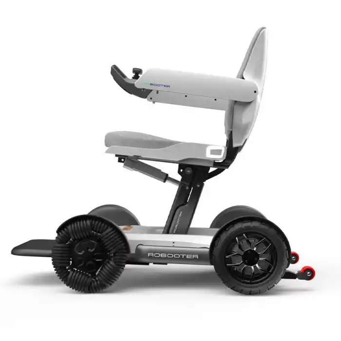 Robooter Akülü Tekerlekli Sandalye | Ergonomik Tasarım, Hafif Alüminyum Gövde ve 35 km Menzilli Mobilite Desteği X40