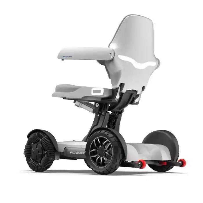 Robooter Akülü Tekerlekli Sandalye | Ergonomik Tasarım, Hafif Alüminyum Gövde ve 35 km Menzilli Mobilite Desteği X40