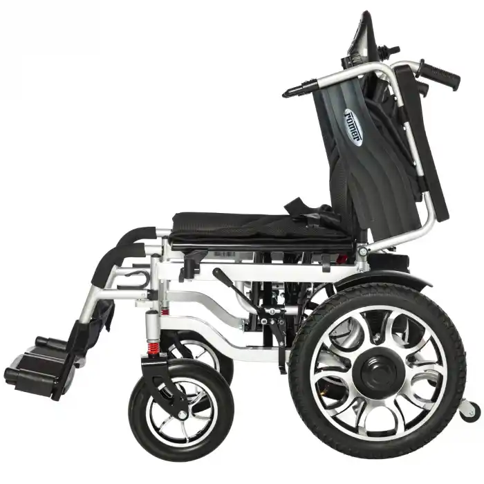 Römer Akülü Tekerlekli Sandalye | Katlanabilir, Çelik Şase ve Elektromanyetik Fren Sistemli R101
