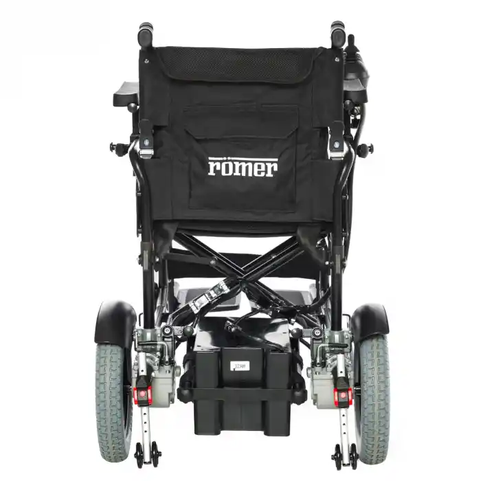 Römer Akülü Tekerlekli Sandalye | Katlanabilir Güçlendirilmiş Şase,320W Motor ve Ergonomik Yapı R105