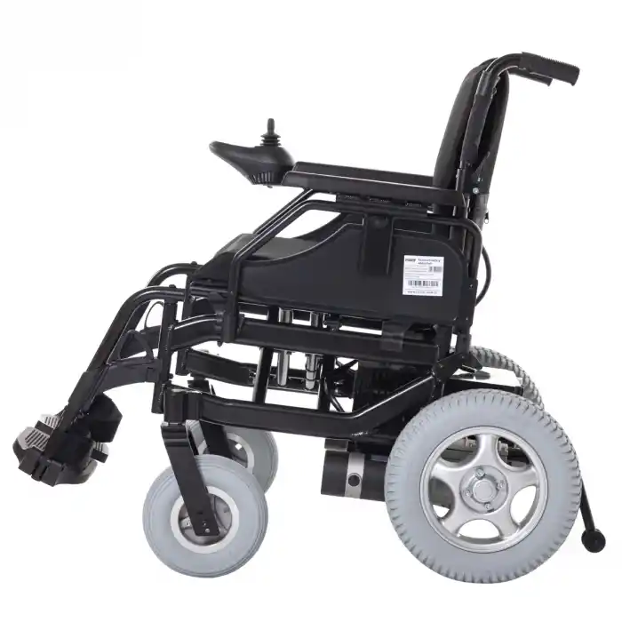 Römer Akülü Tekerlekli Sandalye | 2x340W Motor Gücü, 24V32Ah JEL Akü ve Katlanabilir Çelik Şase R106