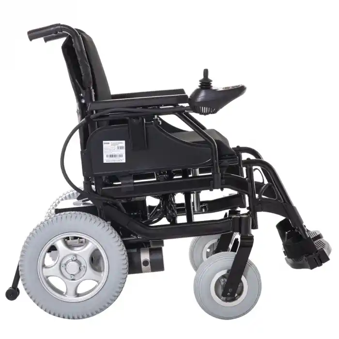 Römer Akülü Tekerlekli Sandalye | 2x340W Motor Gücü, 24V32Ah JEL Akü ve Katlanabilir Çelik Şase R106